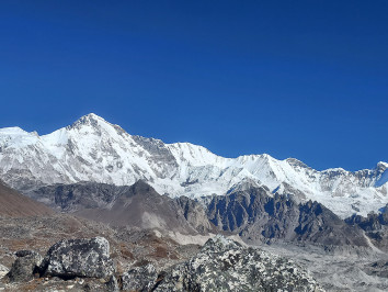 View from Chola Pass