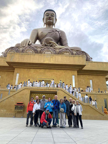 Buddha Dordenma, a gigantic Shakyamuni Buddha statue