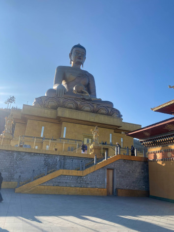 Buddha Dordenma, a gigantic Shakyamuni Buddha statue