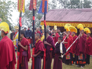 Monks in Sikkim