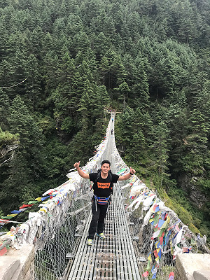 Suspension Bridge Near Lukla