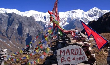 Mardi Himal Peak Climbing (5587m)