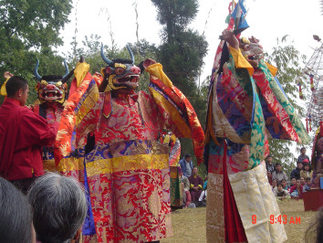 Mask Dance in Sikkim