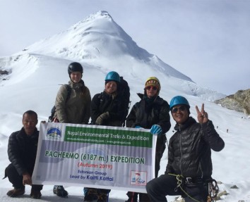 Pachermo Peak Climbing