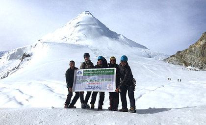 Pachermo Peak Climbing