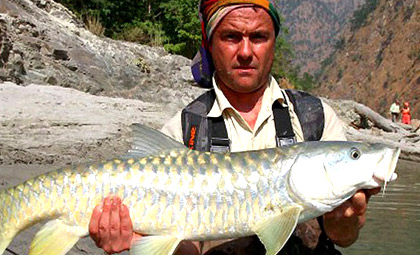 Fishing in Nepal