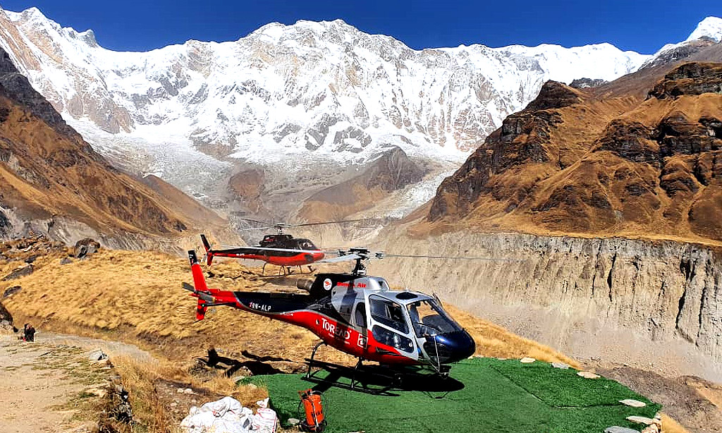 Annapurna Base Camp Helicopter Tour