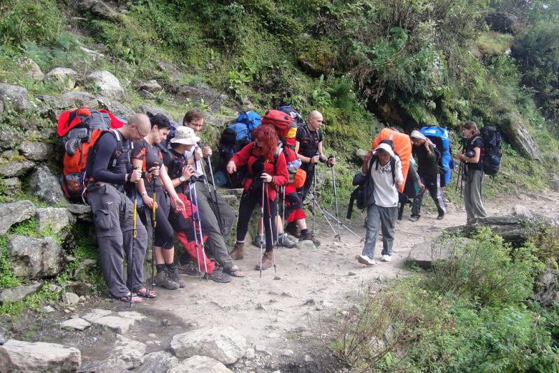 The difference between hiking and trekking