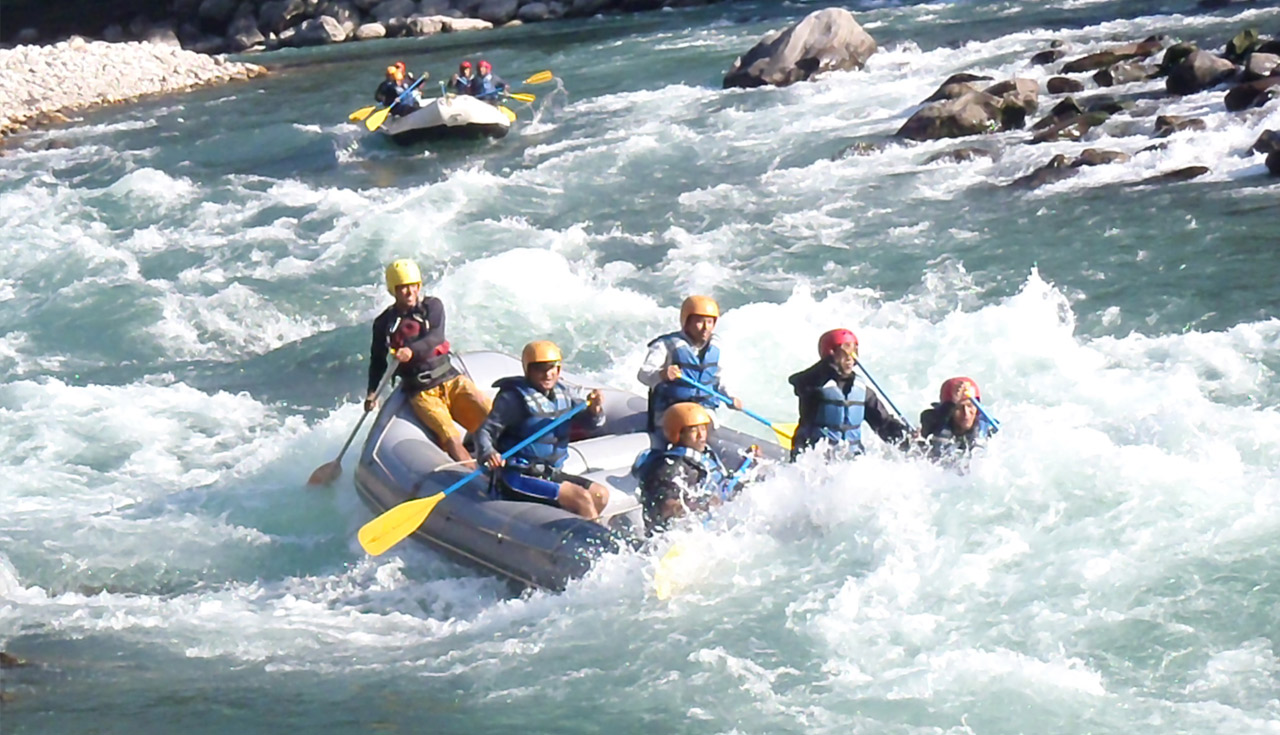 Sunkoshi River Rafting